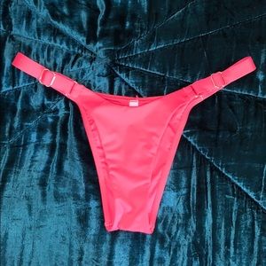 magenta/red bikini bottoms